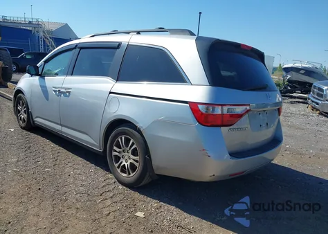 2011 Honda Odyssey Ex-L from USA, damaged, VIN 5FNRL5H68BB037435